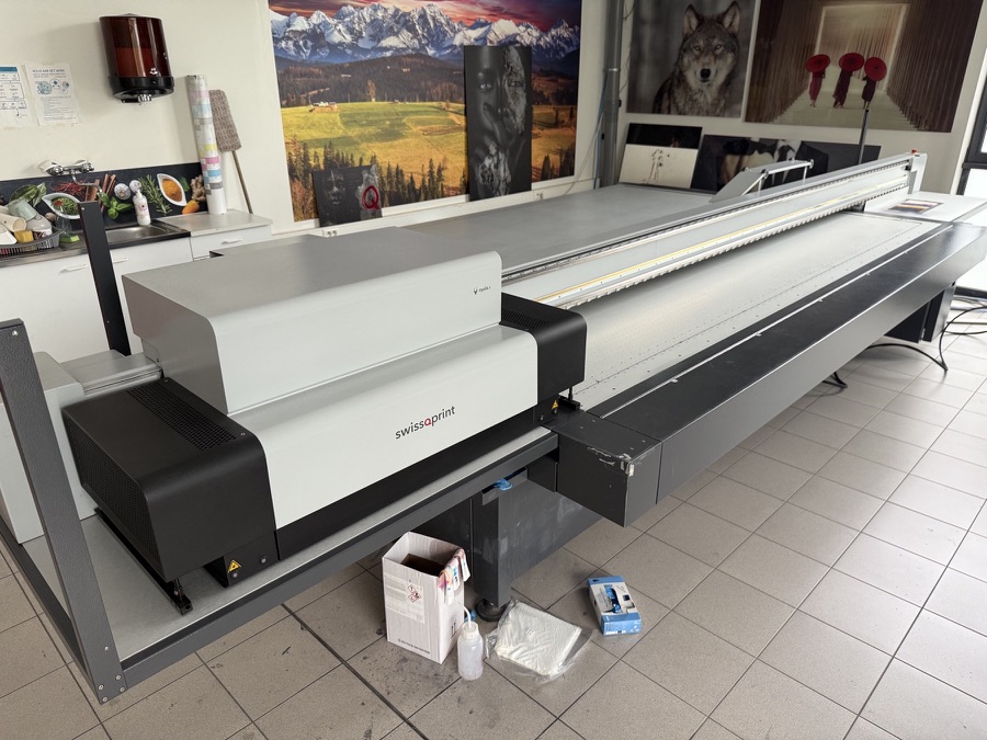swissQprint Nyala 3 vlakbedprinter bij GFD in Maaseik